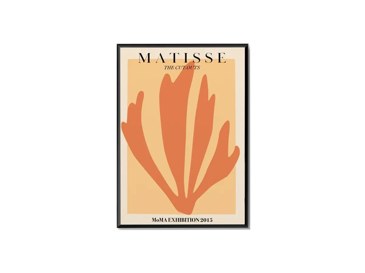 Постер MATISSE CUT-OUTS ORANGE 703822  - фото 1