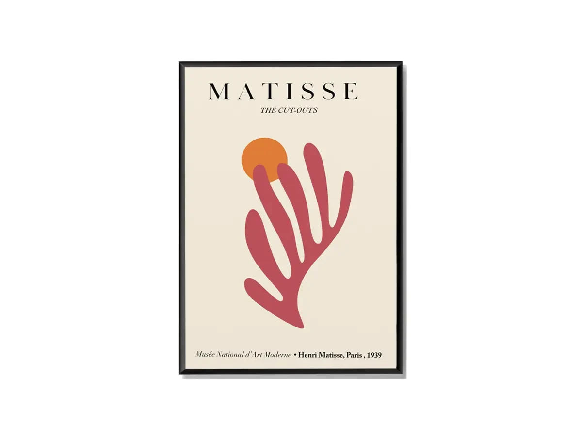 Постер MATISSE MUSEE MODERNE CORAL 703865