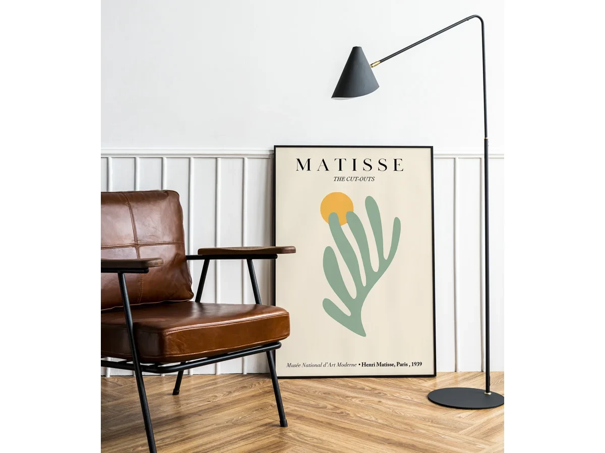 Постер MATISSE MUSEE MODERNE GREEN - 21x30 см 703870