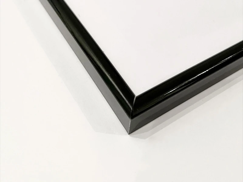 Черная рамка из алюминия ROUNDED 9 - 21x30 см 704150  - фото 3