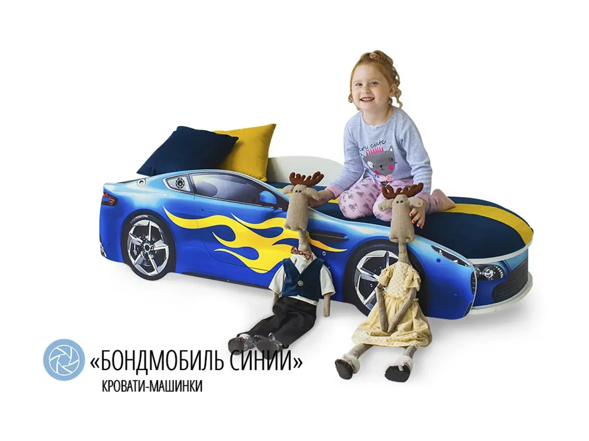 Детская кровать-машина Бондмобиль 518241  - фото 3