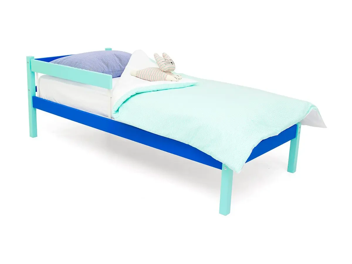 Детская кровать Svogen classic мятно-синий 518210  - фото 3