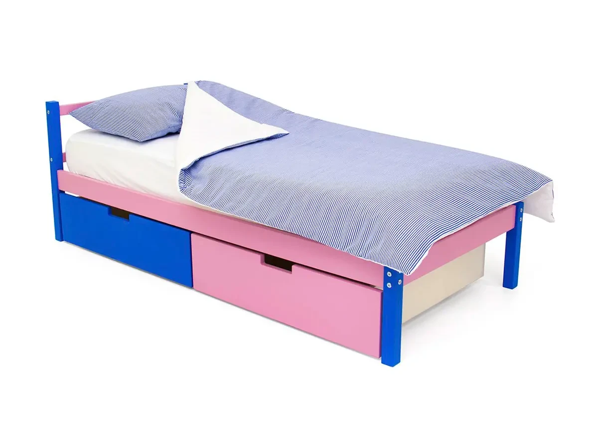 Детская кровать Svogen classic синий-лаванда 518215  - фото 4
