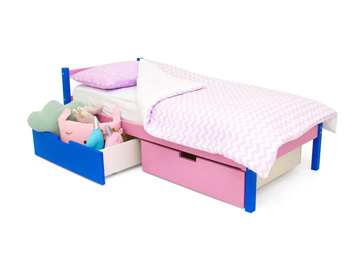 Детская кровать Svogen classic синий-лаванда 518215  - фото 5