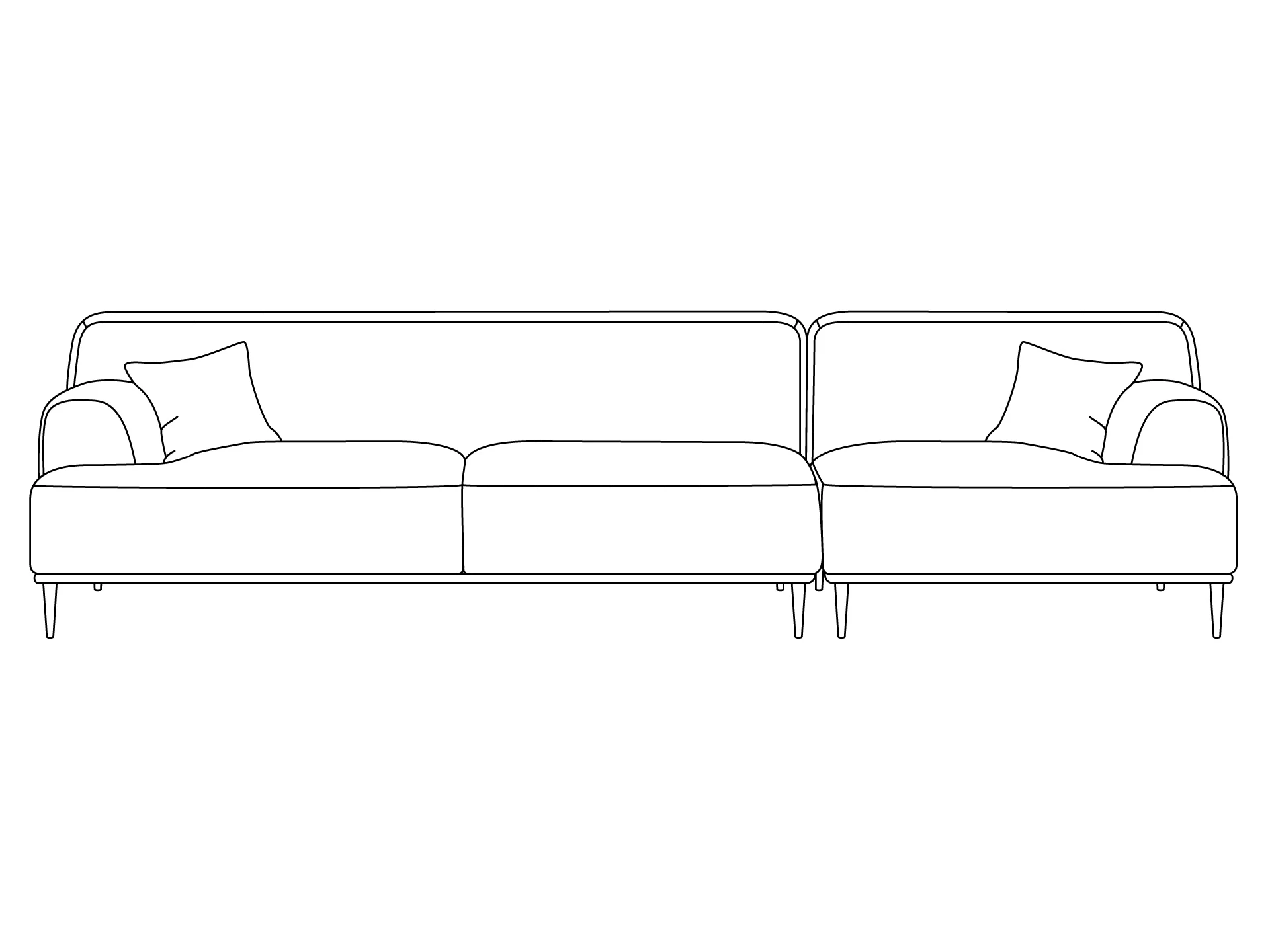 Диван Portofino 687237  - фото 1