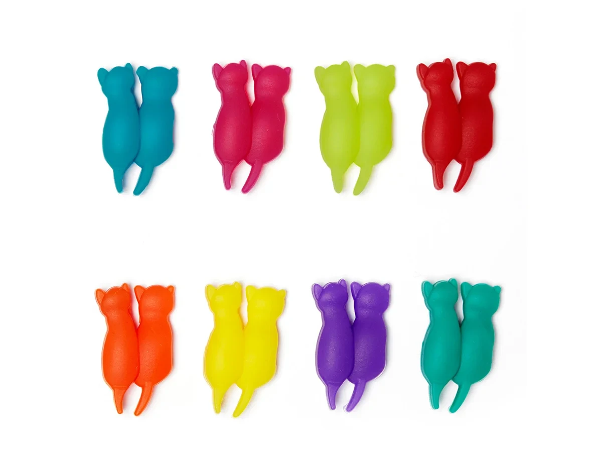 Маркеры для бокалов Rainbow cat 8 шт 602927  - фото 1