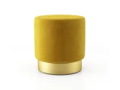 Пуф на золотом основании Nomade