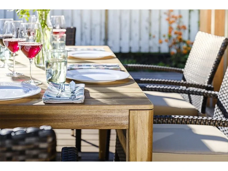 Обеденный комплект AURA 170 см на 6 персон со стульями 707004  - фото 4