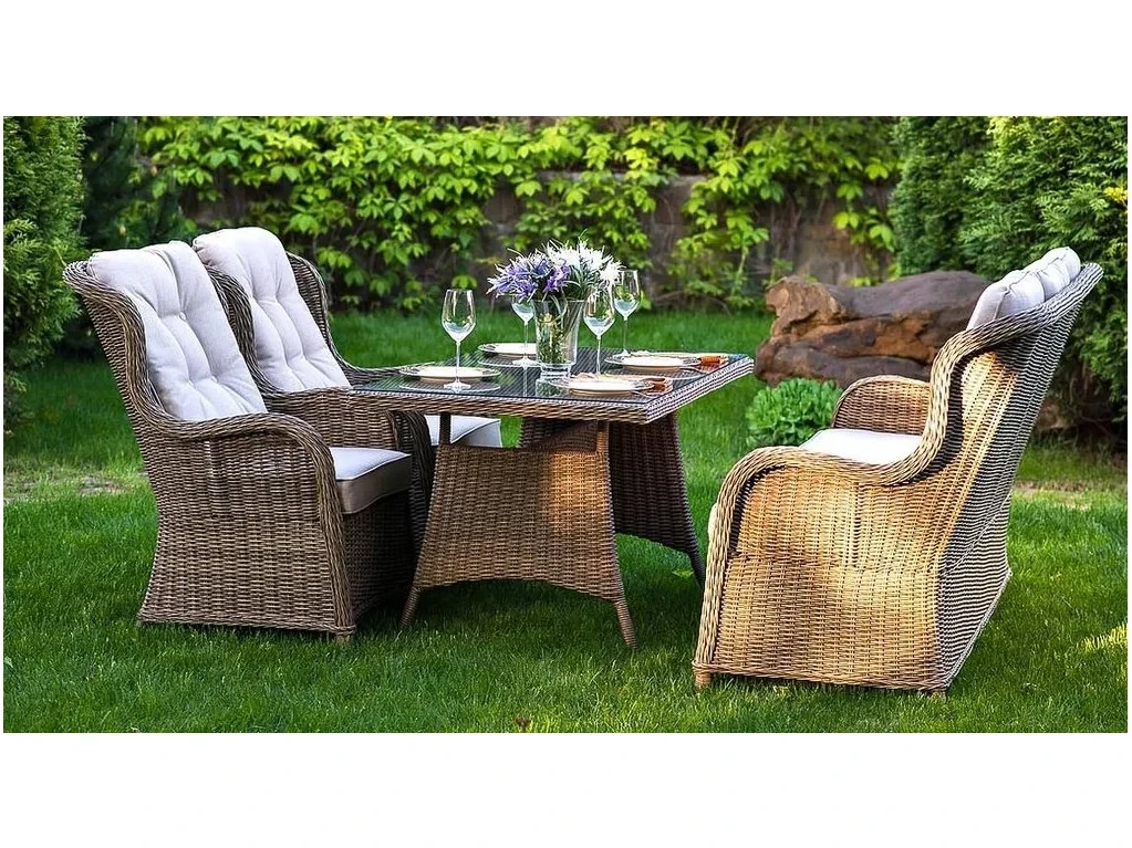 Плетеный диван GENEVA 3-х местный 707067  - фото 5