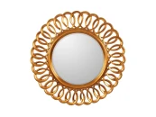 Круглое зеркало в раме Kimberly Gold