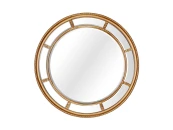 Большое круглое зеркало Prestige Gold