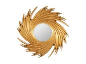Зеркало в раме модерн Tornado Gold