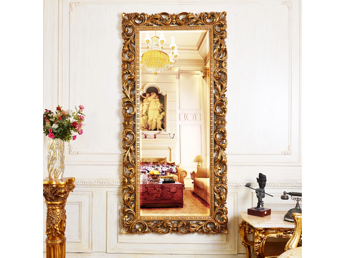 Напольное зеркало в раме Kingsley Gold 707362  - фото 3