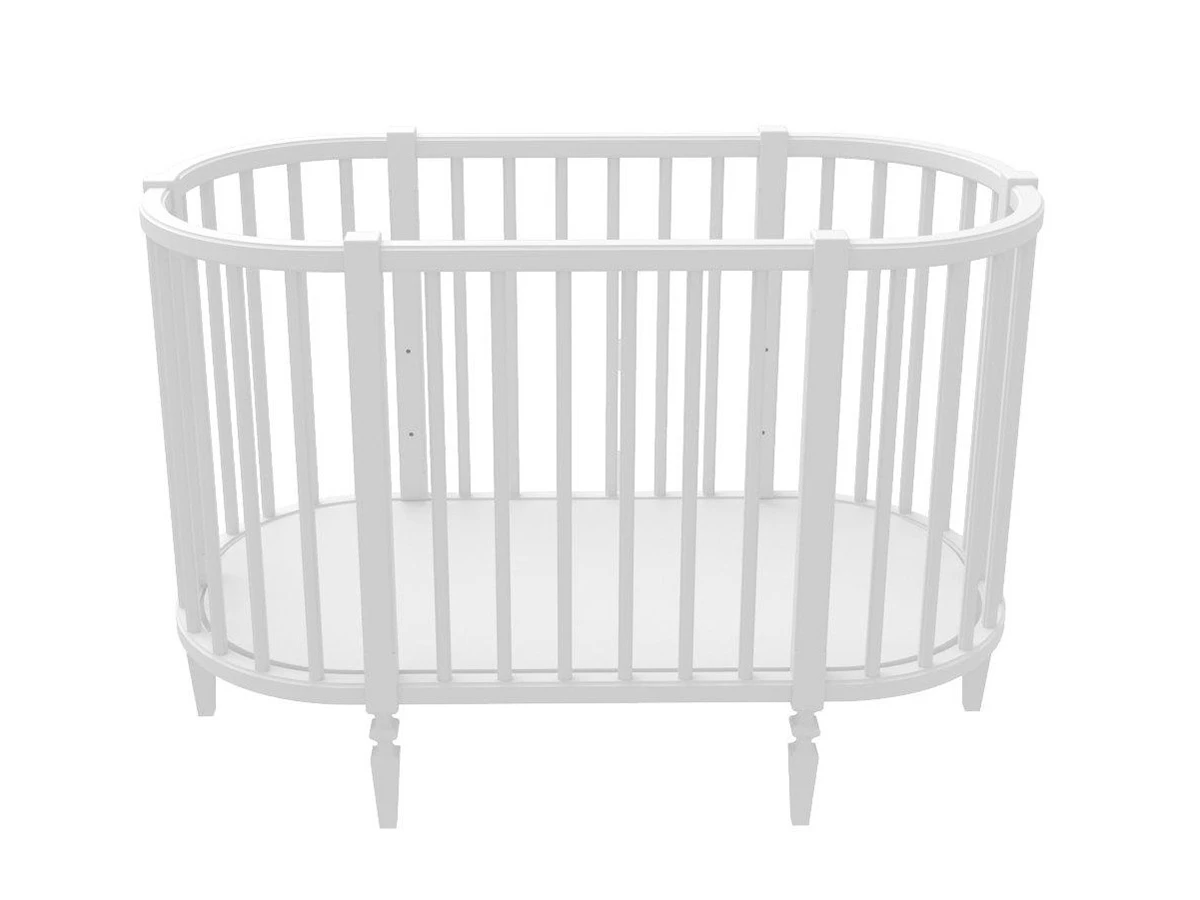 Кроватка для новорожденного Джуниор овальная 707891  - фото 1