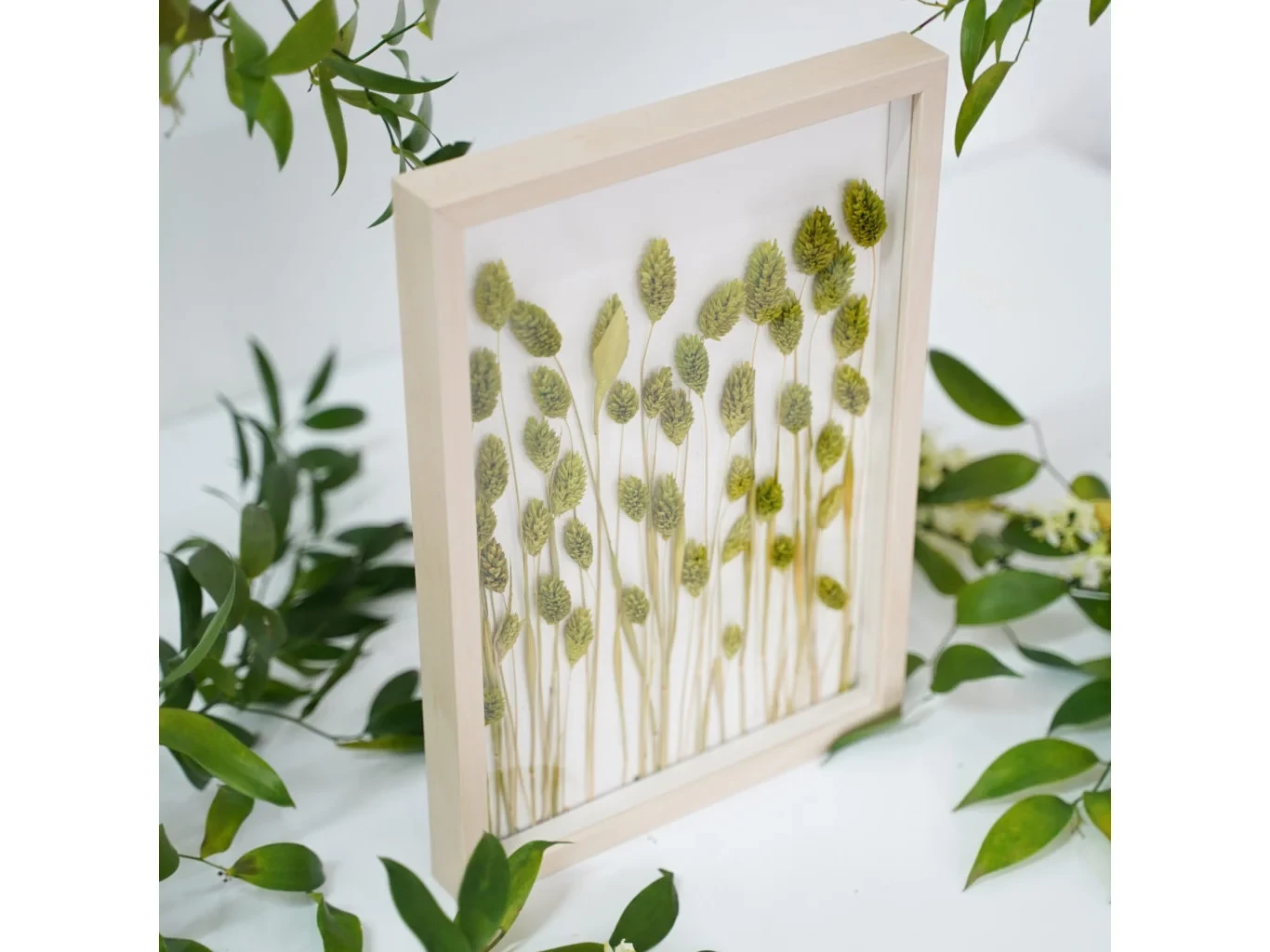 Панно с зеленым Фалярисом 708602  - фото 5