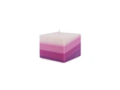Свеча в фиолетово-розовой гамме