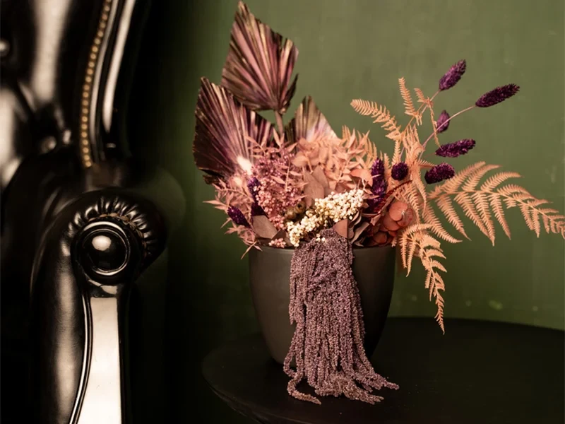 Цветочная композиция с папоротником 708801  - фото 3