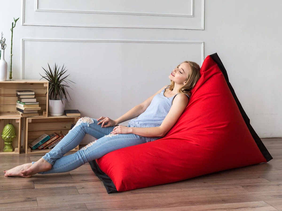 Кресло Пирамида Красно-Черная 713783  - фото 4