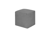 Пуфик Куб Серый Велюр