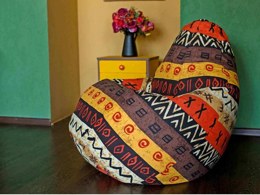 Кресло Мешок Африка, Жаккард 714257  - фото 3