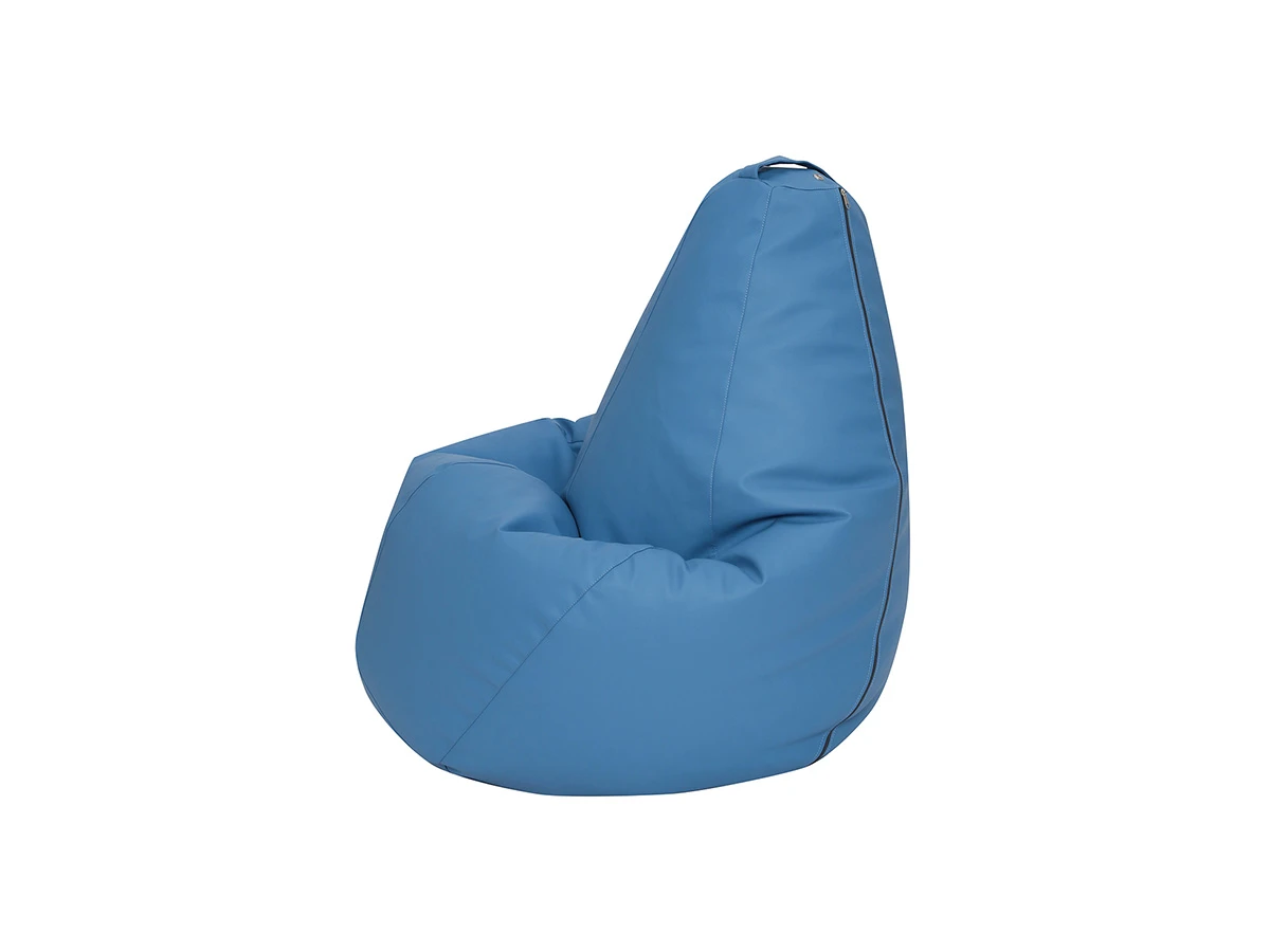 Кресло Мешок Голубая ЭкоКожа 714360  - фото 2