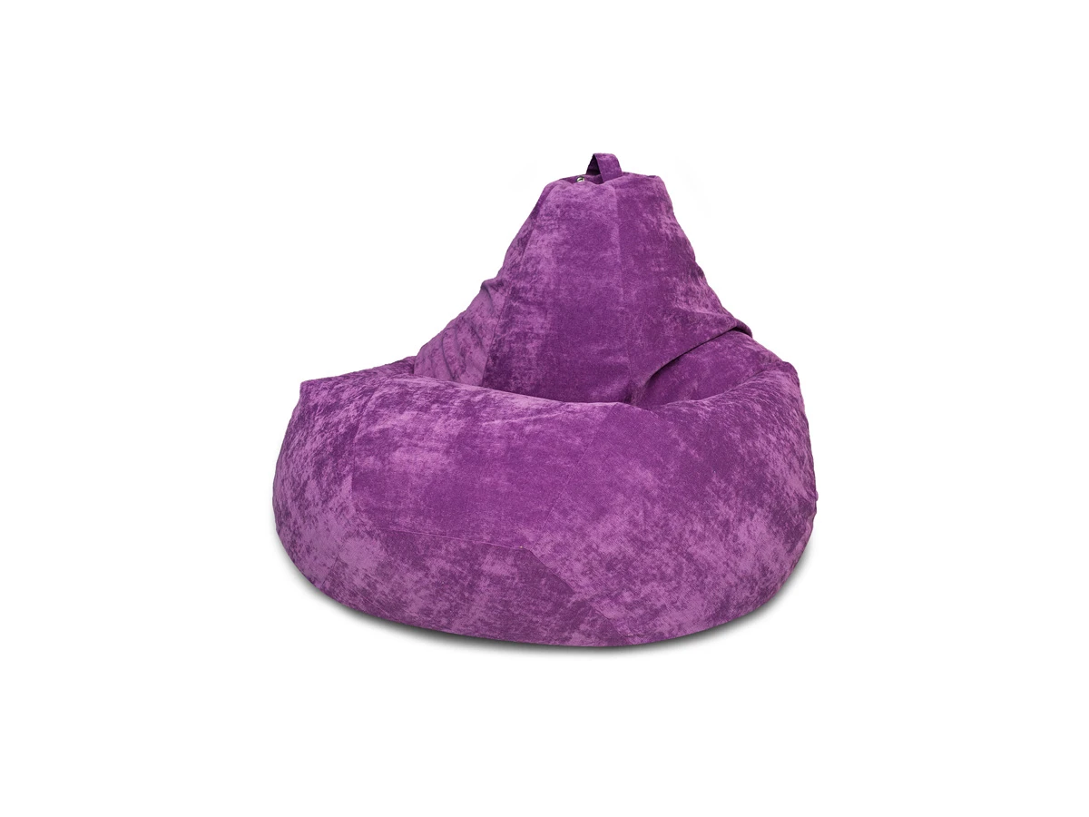 Кресло Мешок Фиолетовый Микровельвет 714428
