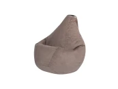 Кресло Мешок Бежевый Велюр