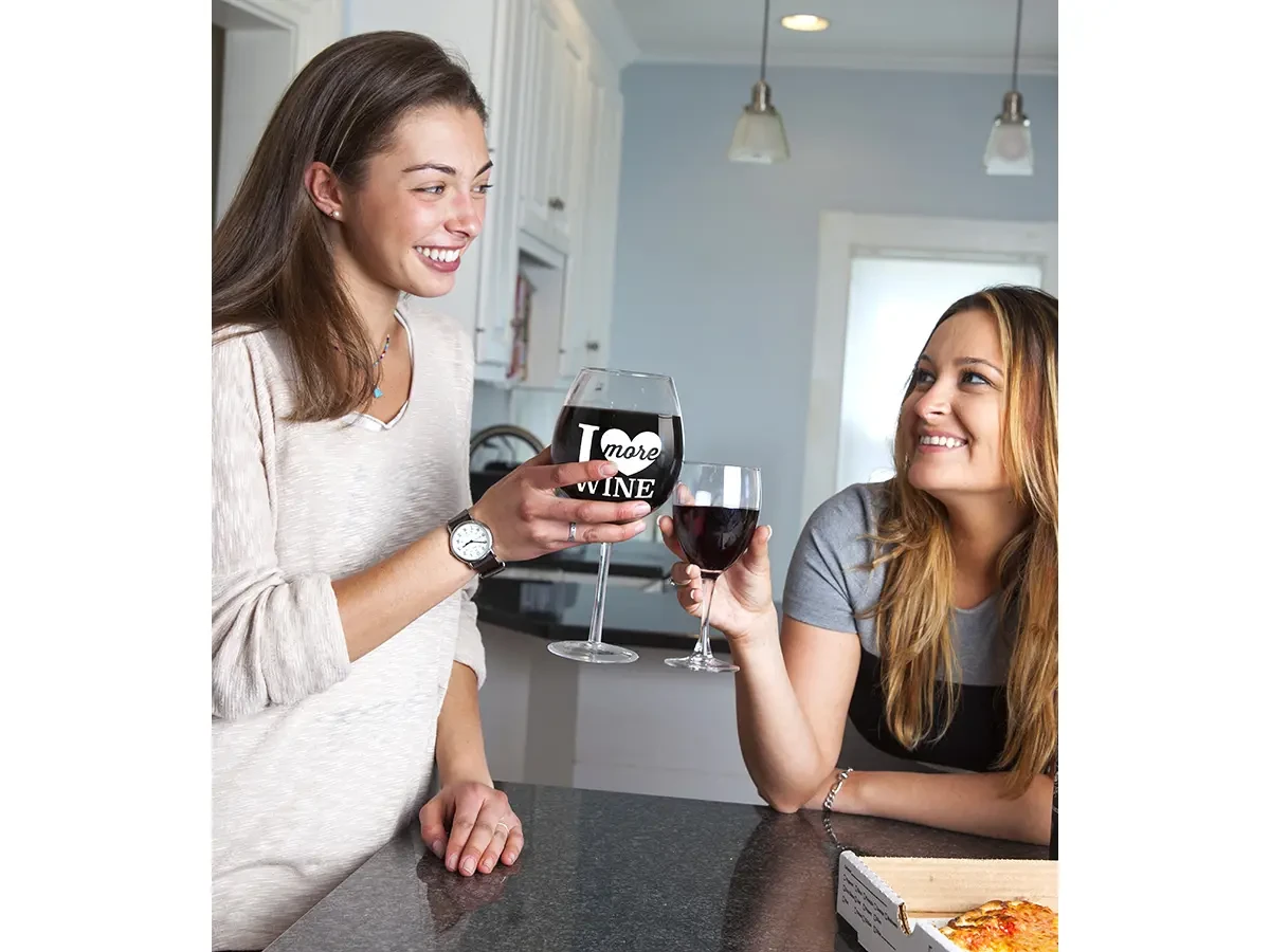 Бокал для вина I Love More Wine 567773  - фото 4