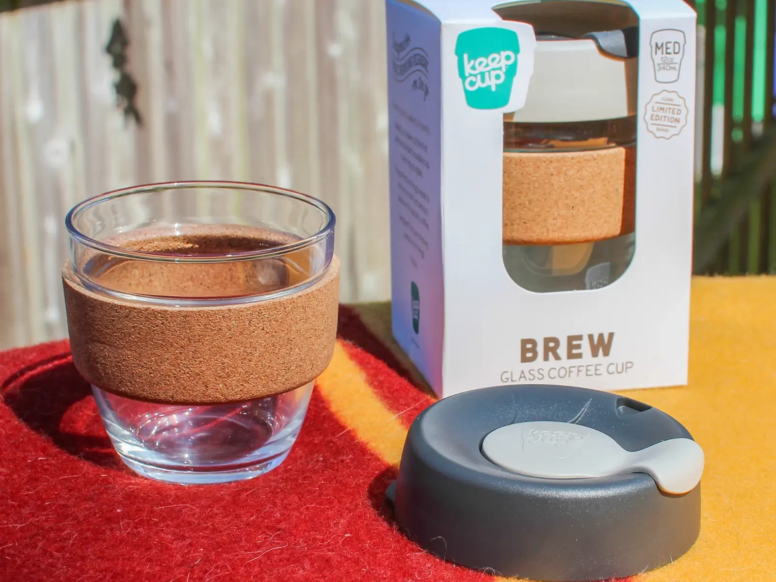 Кружка KeepCup Brew Cork 340 мл 567725  - фото 3