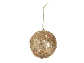 Елочное украшение шар Goldy