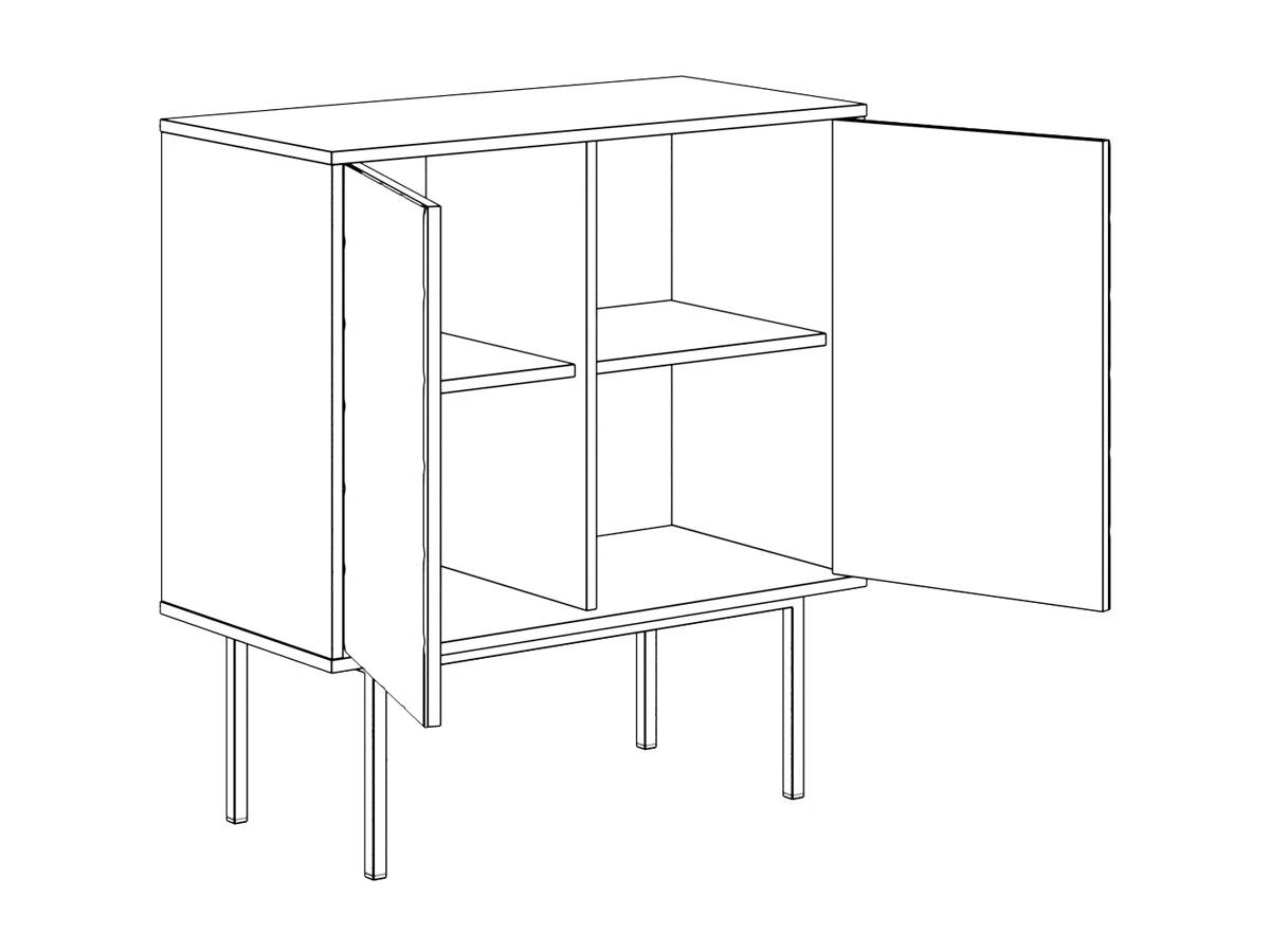 Шкаф Boho Color низкий 599537  - фото 10