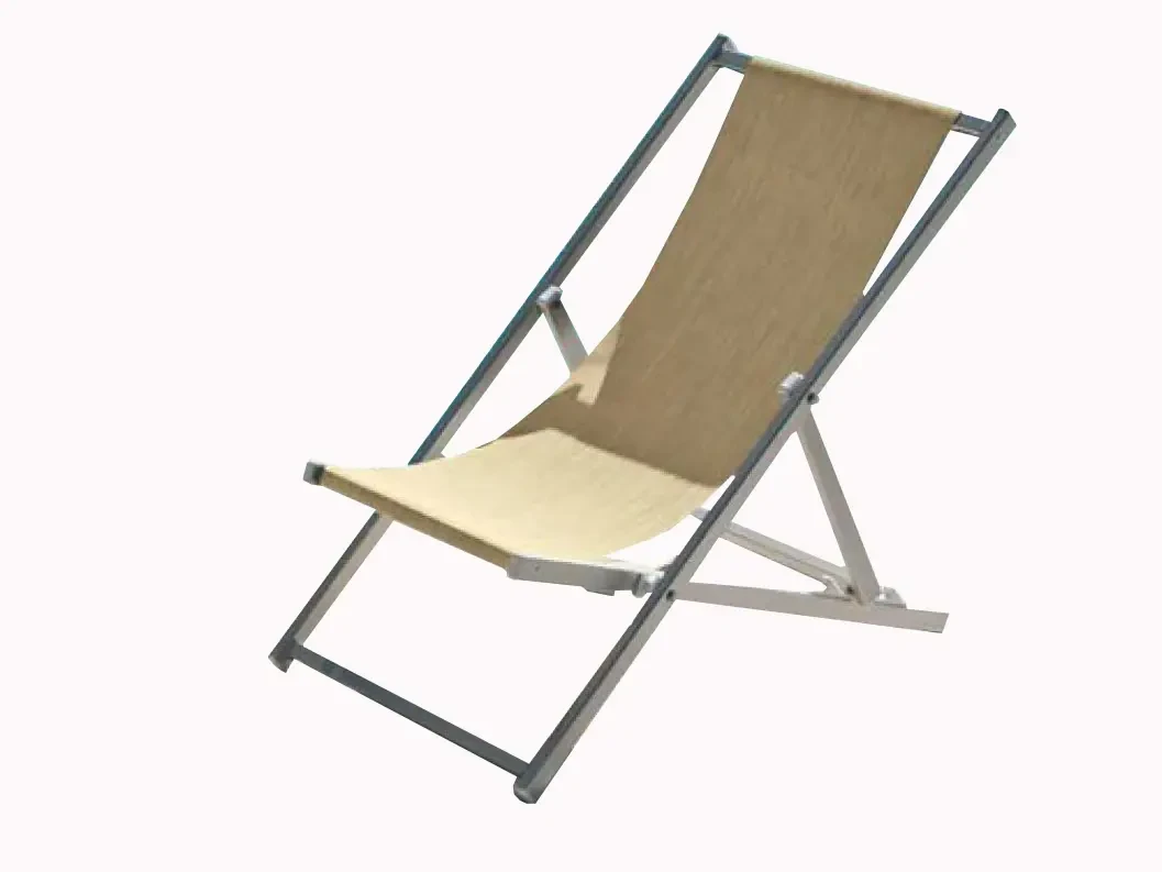 Кресло-шезлонг текстиленовое складное Sdraio 718636