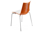 Стул пластиковый Zebra Bicolore 4 legs