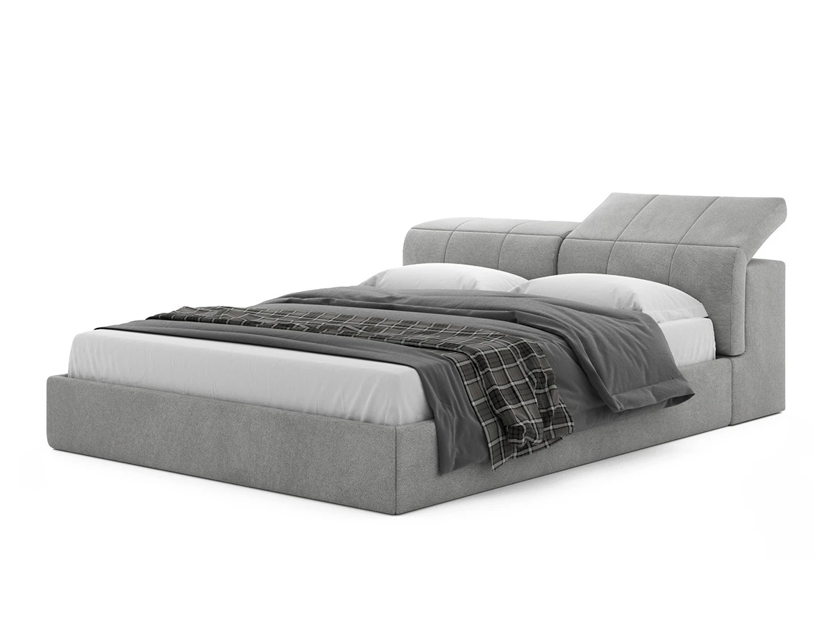 Кровать TOWER 140х200, кат. ткани 3 732560  - фото 2