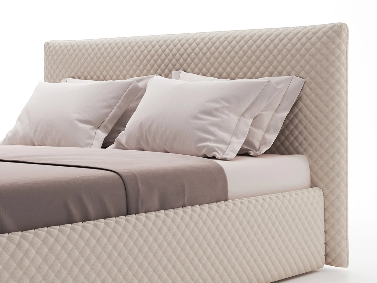 Кровать NICE 200х200, кат. ткани 3 732745  - фото 3