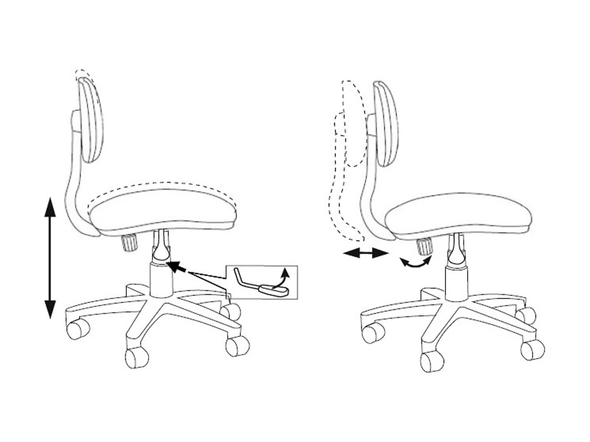Кресло детское Бюрократ CH-W201NX/15-175 725348  - фото 7