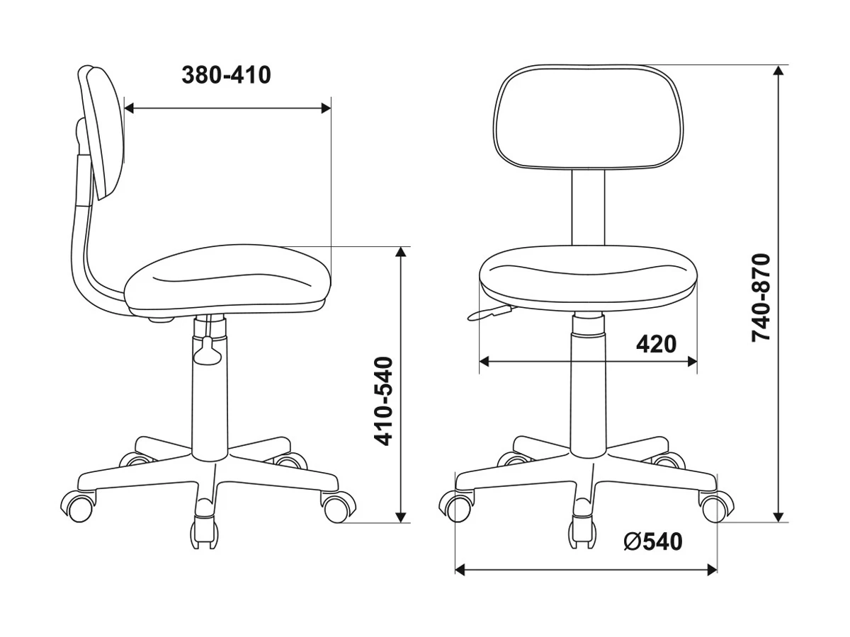 Кресло детское Бюрократ CH-W201NX/26-31 725350  - фото 6