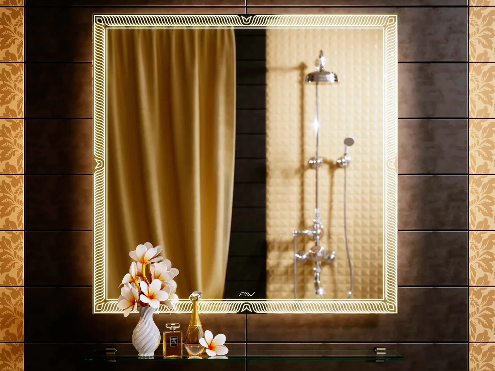 Зеркало с подсветкой Sonata 80 611333