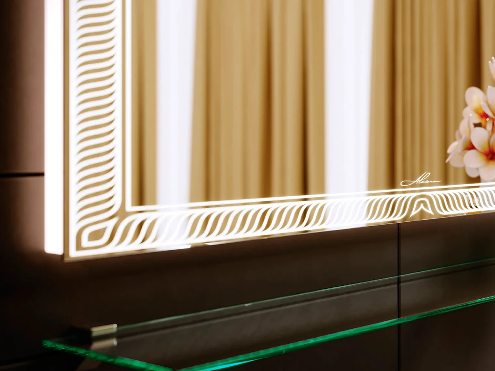 Зеркало с подсветкой Sonata 80 611333  - фото 4