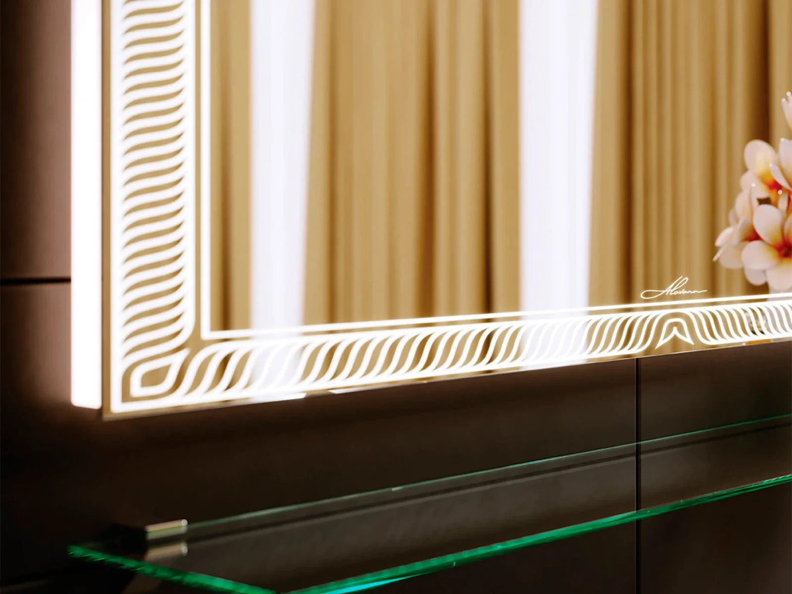 Зеркало с подсветкой Sonata 70 611342  - фото 4