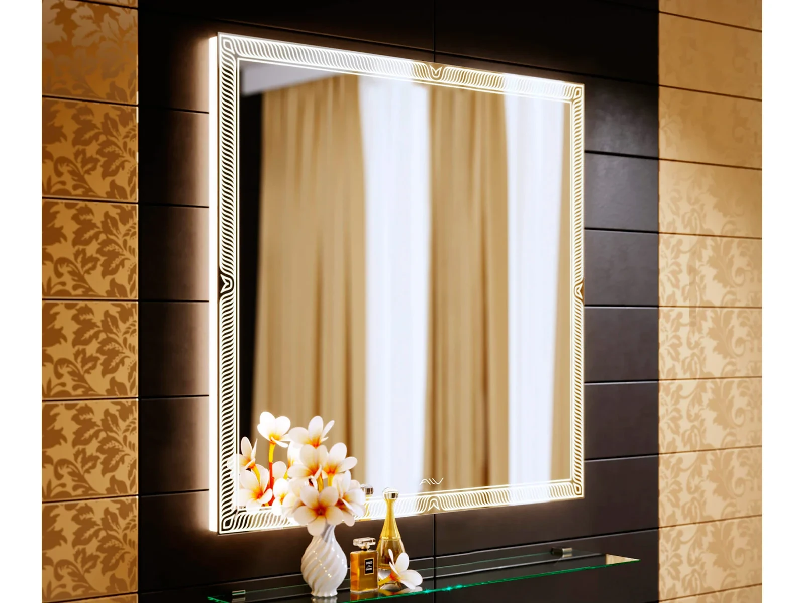 Зеркало с подсветкой Sonata 70 611342  - фото 3