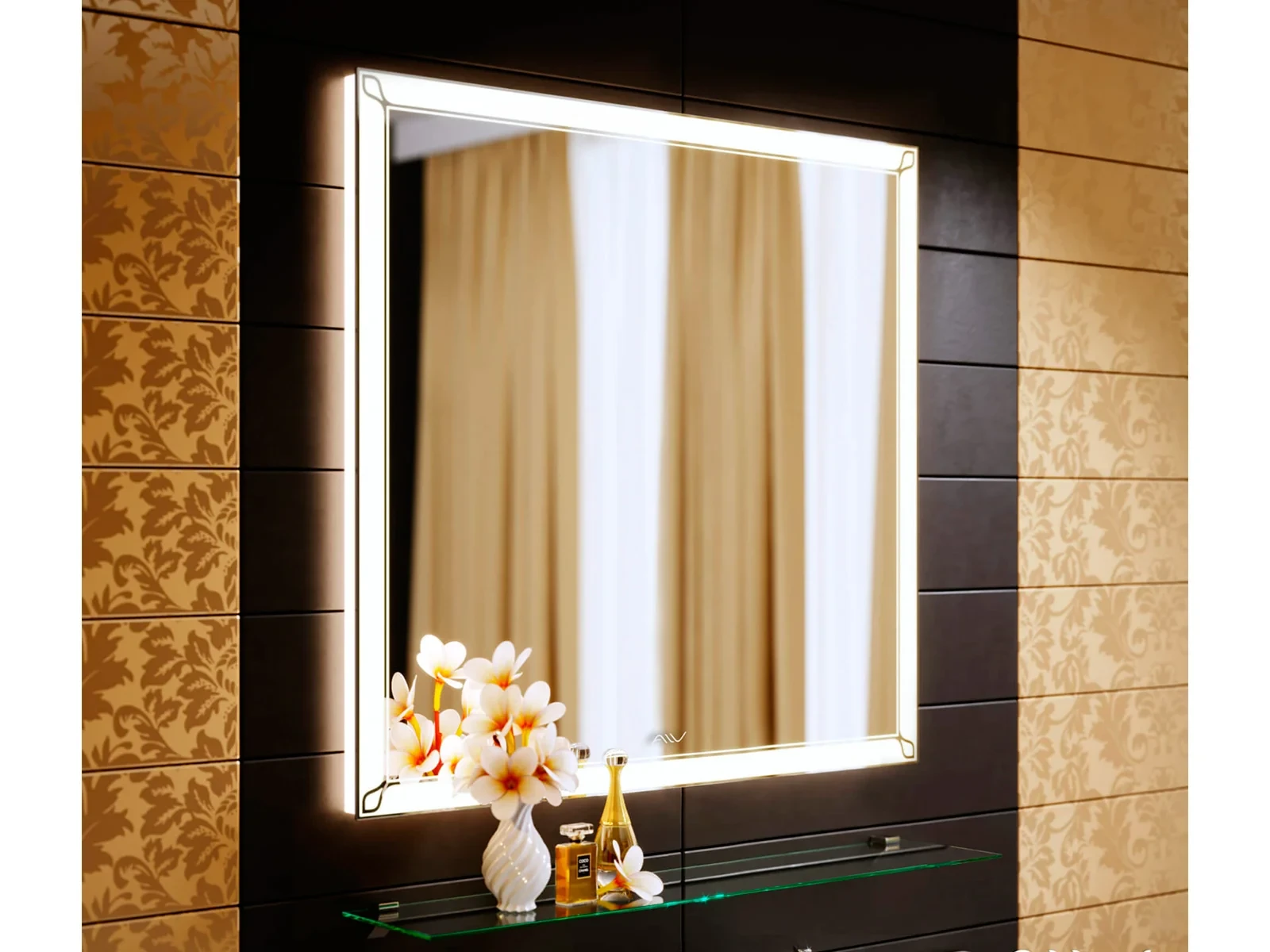 Зеркало с подсветкой Retro 70 611370  - фото 3