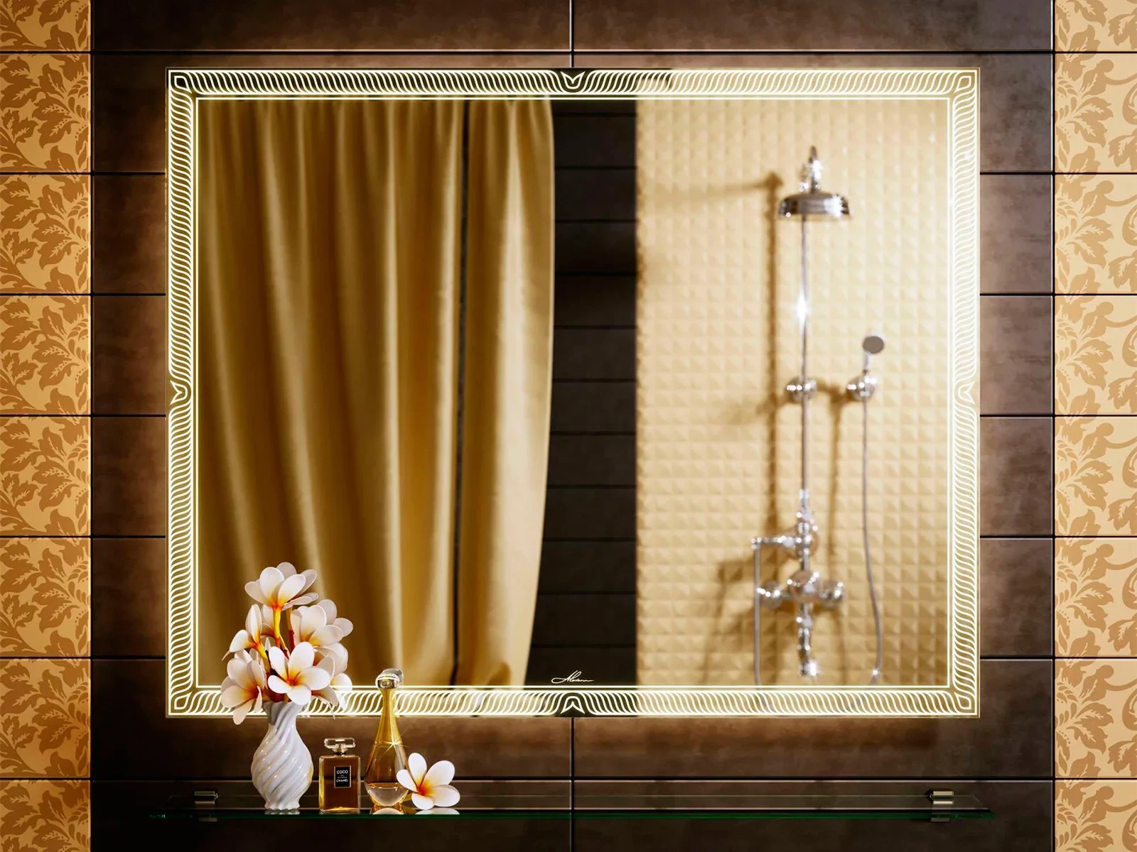 Зеркало с подсветкой Sonata 90 611371