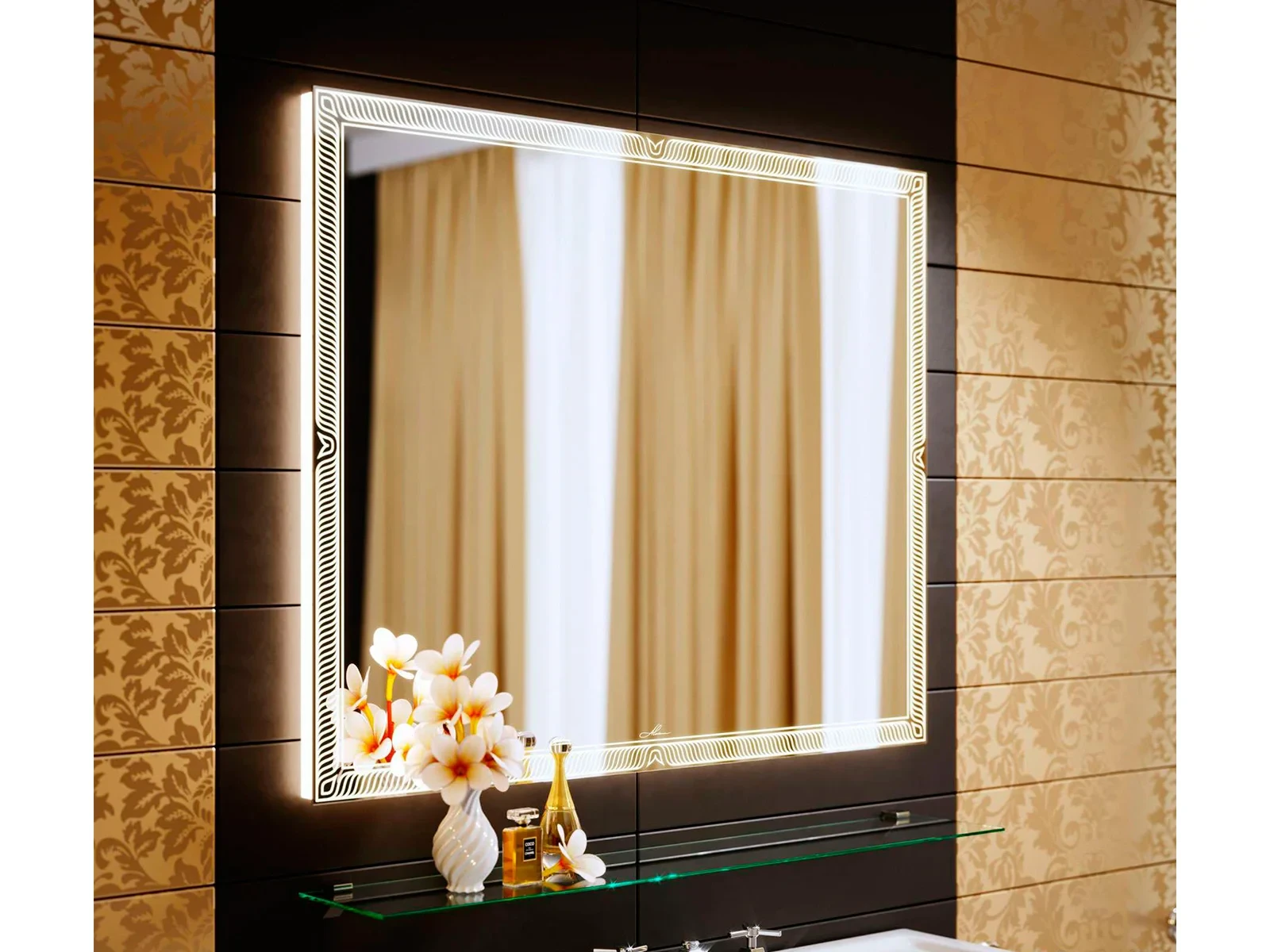 Зеркало с подсветкой Sonata 90 611371  - фото 3