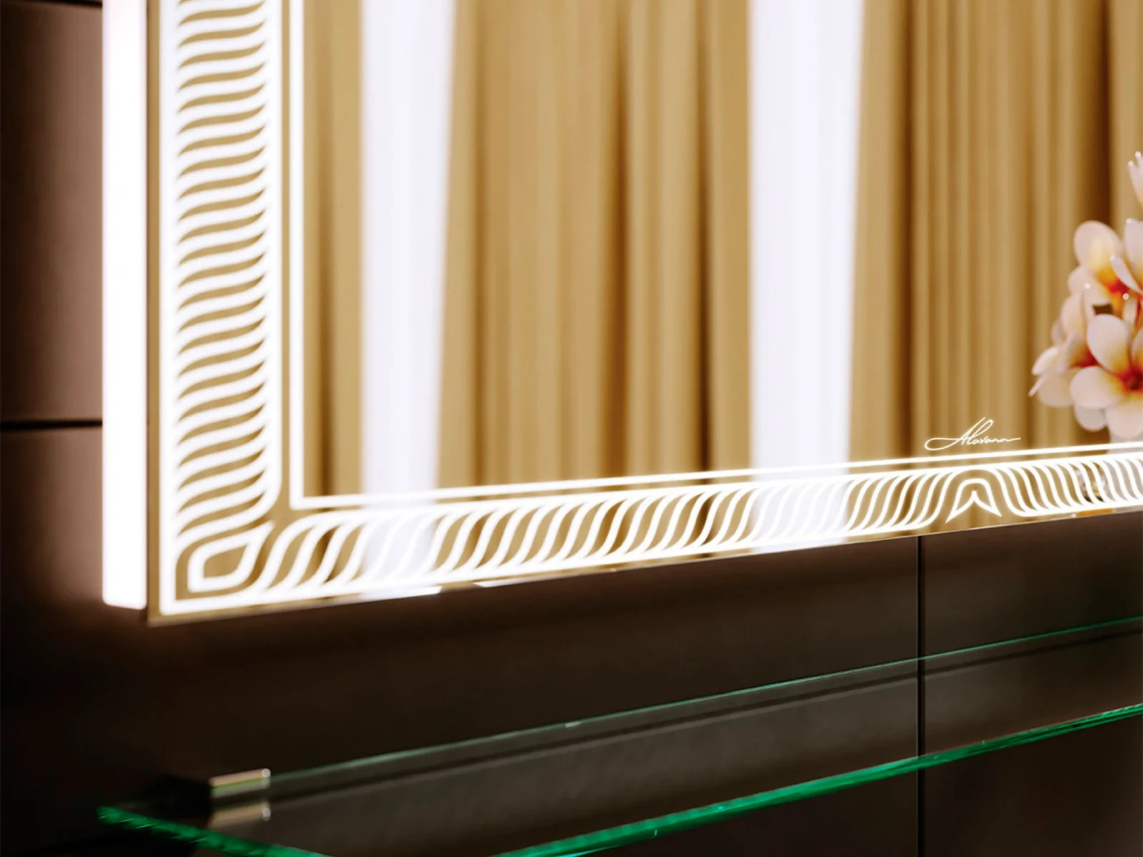 Зеркало с подсветкой Sonata 60 611385  - фото 4