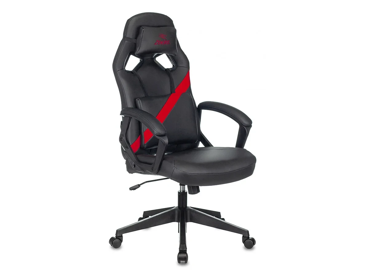 Кресло игровое Zombie DRIVER RED 726008  - фото 1