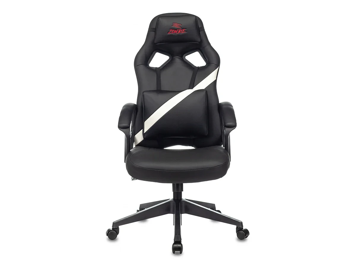 Кресло игровое Zombie DRIVER WH 726009  - фото 2