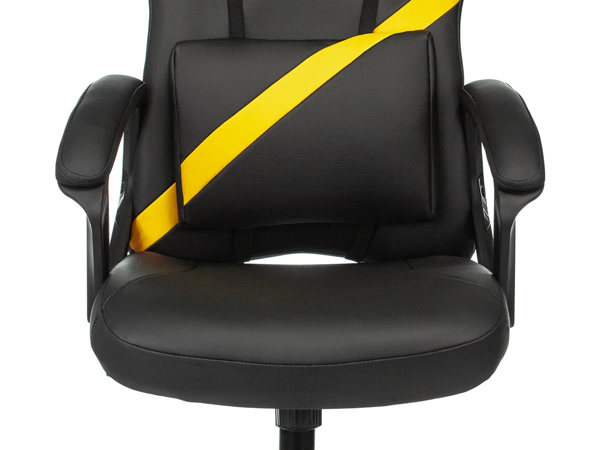 Кресло игровое Zombie DRIVER YEL 726010  - фото 5
