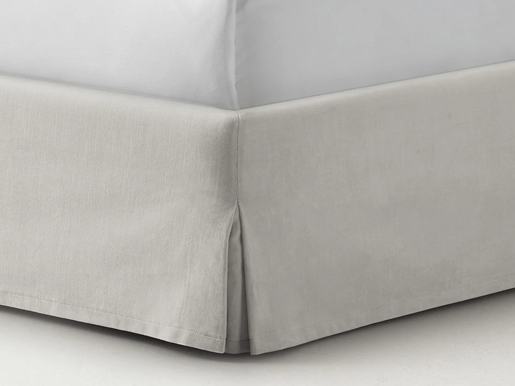 Кровать KENLIE VELVET SLIPCOVERED 140х200, кат. ткани 3 733028  - фото 3