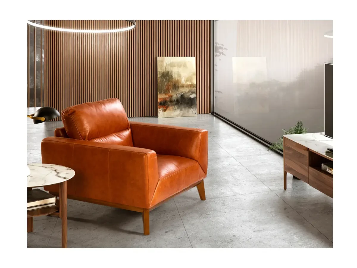 Кресло из кожи KF1016-1P 580949  - фото 6